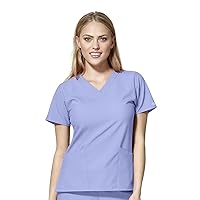 Women's Basic V-Neck Scrub Top