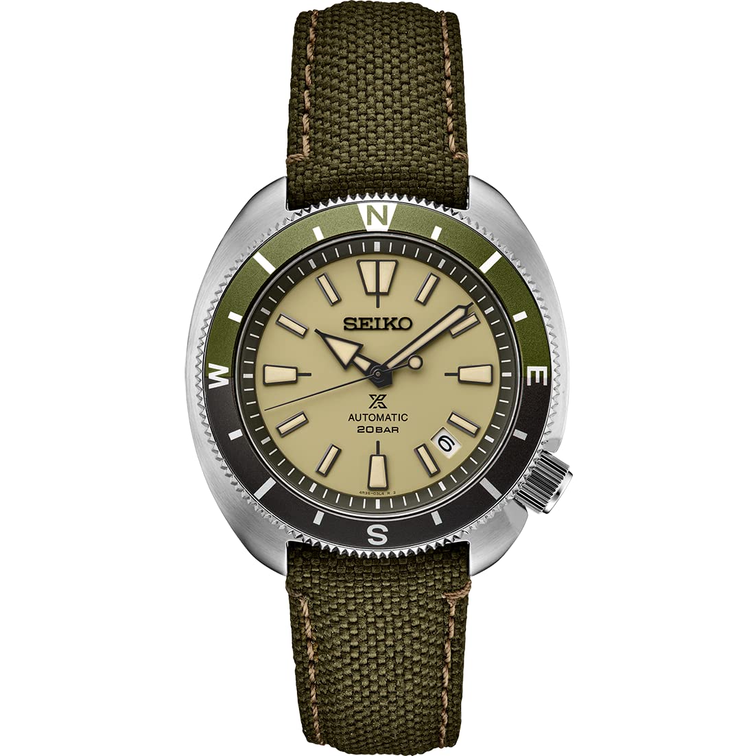 SEIKO SRPG13 Prospex Men's Watch Green 42.4mm Stainless Steel