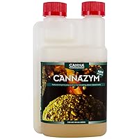 250 ml - Cannazym - Enzymatic Additive - For Grow and Bloom - 0-2-1 NPK Ratio - CANNA 9332025