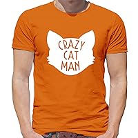 Crazy Cat Man - Mens Premium Cotton T-Shirt