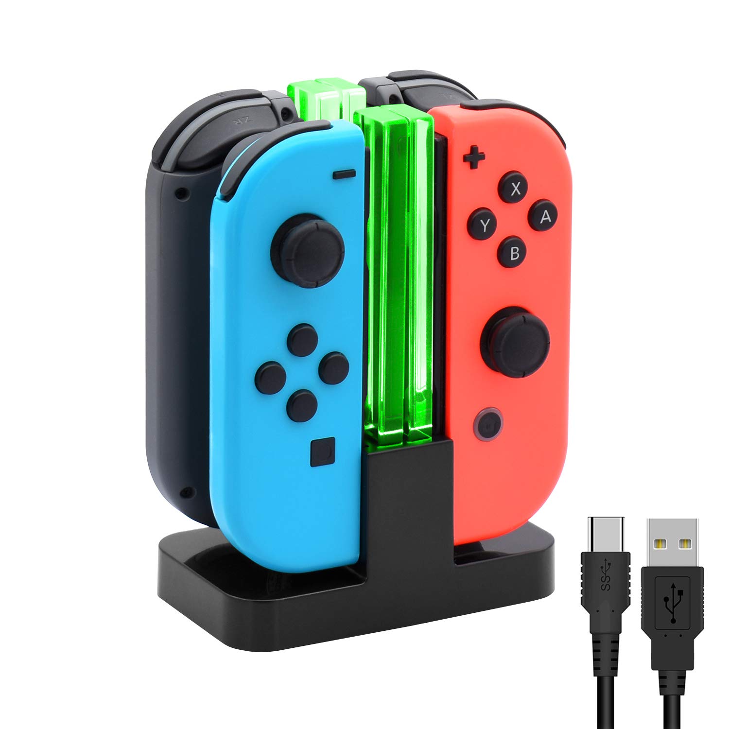 Mua Charging Dock Replacement for Nintendo Switch & Charger for Switch OLED  Joy Con, Charging Station for Nintendo Switch with a USB Type-C Charging  Cord- Black trên Amazon Mỹ chính hãng 2023 |