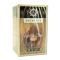 Premium Tea Decaf Vanilla Chai - 18 Tea Bags
