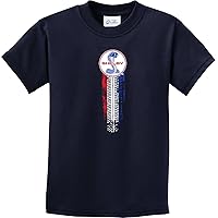 Shelby Cobra Vertical Kids T-Shirt