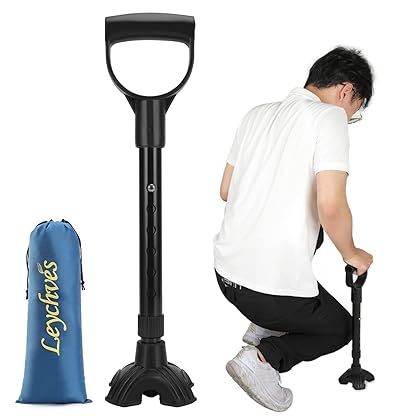 Leychves Mobility Tool, Adjustable Lift Assists Standing Aid Stand Lift Cane Standing Assist Devices for Seniors or Device to Help Get Up from Floor