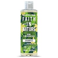 Faith In Nature Hemp & Meadofoam Shampoo 1 x 400ml
