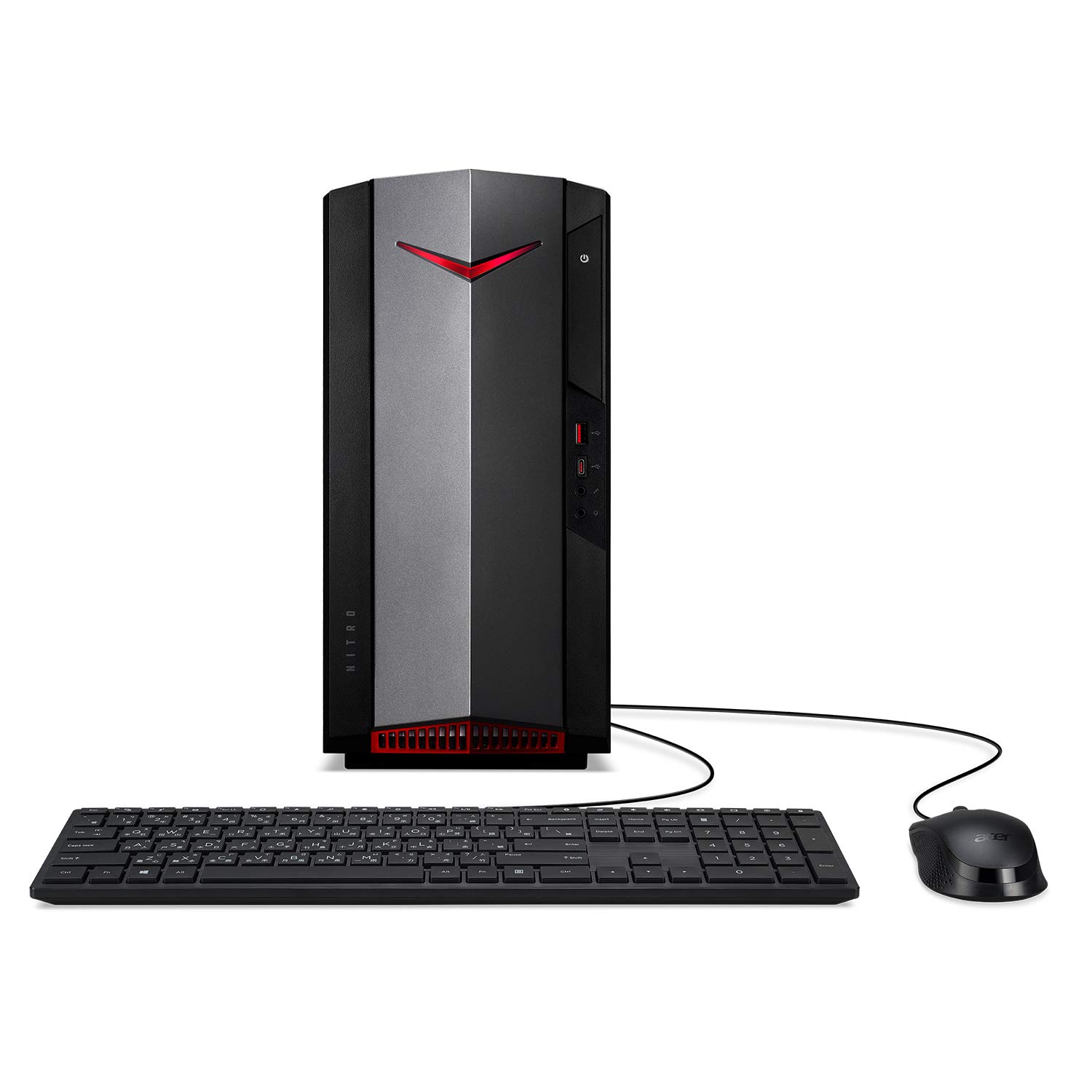 Acer Nitro 50 Gaming Desktop, 10th Gen Intel Core i5-10400F 6-Core Processor, GeForce GTX 1660 Super, 8GB DDR4, 512GB NVMe M.2 SSD, Intel WiFi 6, K...