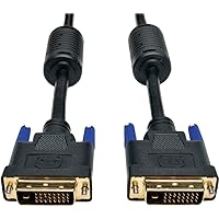 Tripp Lite DVI Dual Link Cable, Digital TMDS Monitor Cable (DVI-D M/M) 30-ft.(P560-030),Black
