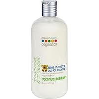 Conditioner and Detangler, Coconut Pineapple 16 oz by Nature's Baby Organics (Pack of 3)3