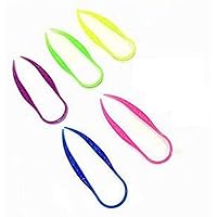 Pack of 5 U Shape Plastic Tongue Cleaner Tongue Cleaner Scrapers and Cleaners
