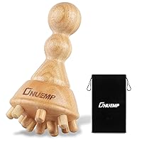 ONUEMP Wood Therapy Massage Tools, Mushroom Lymphatic Drainage Massager, Maderoterapia Kit Colombiana Trigger Point Massage Tools for Deep Tissue, Wood Therapy Tools for Body Shaping, Anti Cellulite