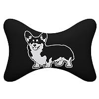 Corgi Dog Car Neck Pillow Super Comfy Car Headrest Pillow Head Neck Rest Support Cervical Pillows