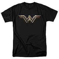 Popfunk Classic Justice League Movie Wonder Woman Logo T Shirt & Stickers