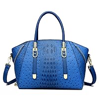 Handbags and Purses for Women PU Leather Shoulder Bag Crocodile Pattern Top-Handle Satchel Fashion Ladies Tote