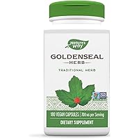 Nature’s Way Goldenseal Herb Vegan 800 mg Per Serving 180 Capsules