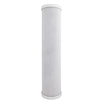 Tier1 5 Micron 20 Inch x 4.5 Inch | Whole House Activated Carbon Block Water Filter Replacement Cartridge | Compatible with Pentek EP-20BB, 155583-43, CB-45-2005, Home Water Filter