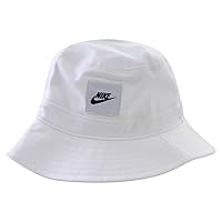 Nike Sportswear Bucket Hat (White, Large-X-Large)