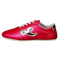 Rose Red Wushu Shoes for Chinese Kung Fu