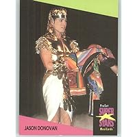 1991 Pro Set Superstars MusicCards U.K. Edition # 34 Jason Donovan (Collectible Pop Music / Rock Star Trading Card)