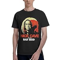 Band T Shirt Nick Cave and The Bad Seeds Mens Summer O-Neck Clothes Short Sleeve Tops