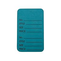 NAHANCO T3-4 Small Unstrung Coupon Tags, Printed Perforated Price Tags, Clothing Size Tags, Dark Blue 1000/ctn.