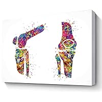 MBARE Abstract Watercolor Wall Art,Knee Joint Bone Watercolor Print Human Body Art Medical Art Medicine Skull Art Wall Hanging Skeletal System Clinic Orthopedic~-16