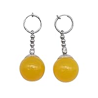 ABYSTYLE - Dragon Ball Set of 2 Potalas Earrings, Yellow, Small