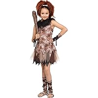 Fun World Cave Girl Cutie Child Costume, Small 4-6
