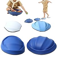 Balance Stepping Stones Kids, Stepping Stones Kids Durable Sensory Stepping Stones Non-Slip Balance Stepping Stones Promote Coordination Skills Indoor Outdoor Play Equipment for Children