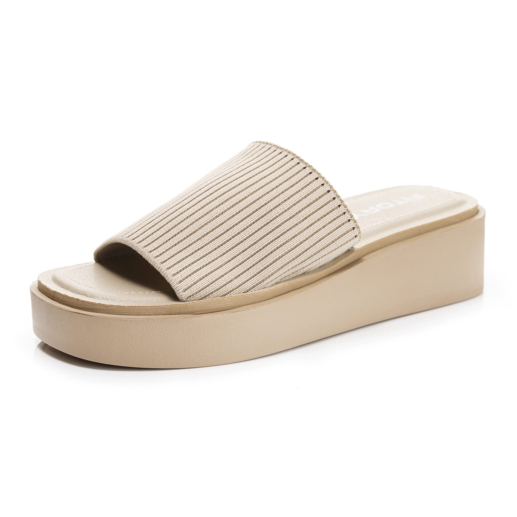 Women's Bare traps Jeyda White Slide On Cushion Comfort Sandals Size 11  E | eBay