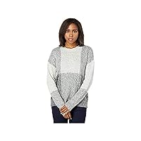 Calvin Klein Checkered Pattern Sweater Heather Granite Combo XL (US 14)