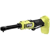 RYOBI ONE+ HP 18V Brushless Cordless 1/4 in. Extended Reach Ratchet (Tool Only) - PBLRC01B (RENEWED)