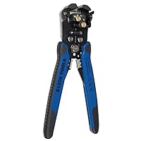 Klein Tools 11061 Self-Adjusting Wire Stripper / Cutter, Heavy Duty, for 10-20 AWG Solid, 12-22 AWG Stranded, and Romex Wire 12/2 and 14/2