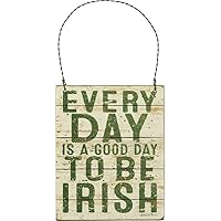 St. Patrick's Day Ornament Leprechaun Made Me Do It (Good Day to Be Irish)