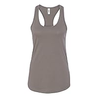 Next Level Ideal Racerback Tank Warm Gray X-Small (Pack of 5)