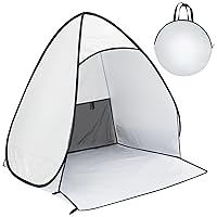 Windyun Portable Paint Tent Spray Paint Tent for Spray Painting Small Paint Tent Foldable Spray Tents with 8 Tent Pegs for Staining DIY Art Craft Project Tool Painting Station Furniture(1 Piece)