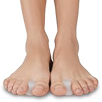 Soles Silicone Bunion Corrector - Soft Toe Separator Helps Reduce Foot and Hallux Valgus Pain - Fits Most Shoes - Unisex Design for Men and Women - S / 34-35-36-37