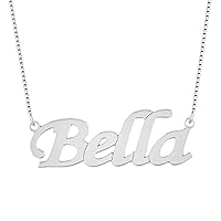 Name Necklace Personalized Sterling Silver Custom Name Necklace Customized Jewelry for Women
