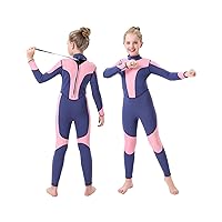 Seaskin Kids Wetsuit for Boys Girls Toddler 3mm Back Zip Thermal Swimsuits