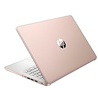 HP Latest Stream 14'' HD Laptop, Intel Celeron Processor, 4GB Memory, 64GB eMMC, Fast Charge, HDMI, Up to 11 Hours Long Battery Life, Office 365 1-Year, Win S, Microfiber Bundle, Pink Gold 4GB RAM
