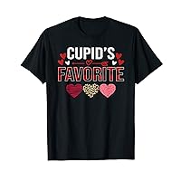 Cupid's Favorite Librarian Library Valentines Day Women T-Shirt