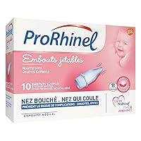 Prorhinel 10 Disposable Supple Ends for Baby Nose Blower