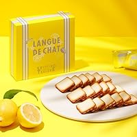 Mother's Day Gift Confectionery Popular Ranking Cookies Shiseido Parlor Lang de Cha Citron 20 Piece Confectionery Folding Tokyo Souvenir Lemon Baked Confectionery Celebration Petite Gift