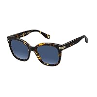 Marc Jacobs MJ 1012/S Havana/Blue Shaded 52/21/140 women Sunglasses