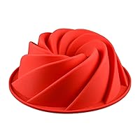Large Whirlwind Hollow Silicone Mold for Cake Baking