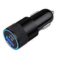 30W USB C Car Charger, Dual Ports Fast PD Type C Car Charger Adapter Rapid Plug for iPhone 15 14 13 12 11 Mini Pro Max SE Xs Xr X 8 Plus, Samsung Galaxy S24 S23 S22 S21 S20 S10 S9 S8, Tablet, Android