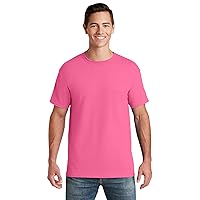 Dri-Power Mens Active T-Shirt X-Large Neon Pink
