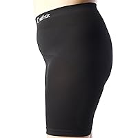 Womens Anti Chafing Sweat Control Long Leg Briefs, Reduce Thigh Rubbing Full/High Waist Underwear 1PK