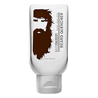 Beard Quencher, Nourishing and Strengthening Moisturizer for Mane and Skin with Shea Butter, Amino Acids and Black Oat Seed, Fights Frizz, Relieves Itch and Flakes, 3 Fl Oz