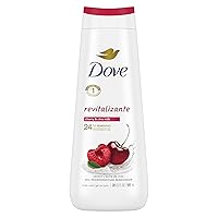 Body Wash Revitalizante Cherry & Chia Milk for Renewed, Healthy-Looking Skin Gentle Skin Cleanser with 24hr Renewing MicroMoisture 20 oz