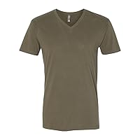 Next Level Shirt 6440 V-Neck Tee(Military Green